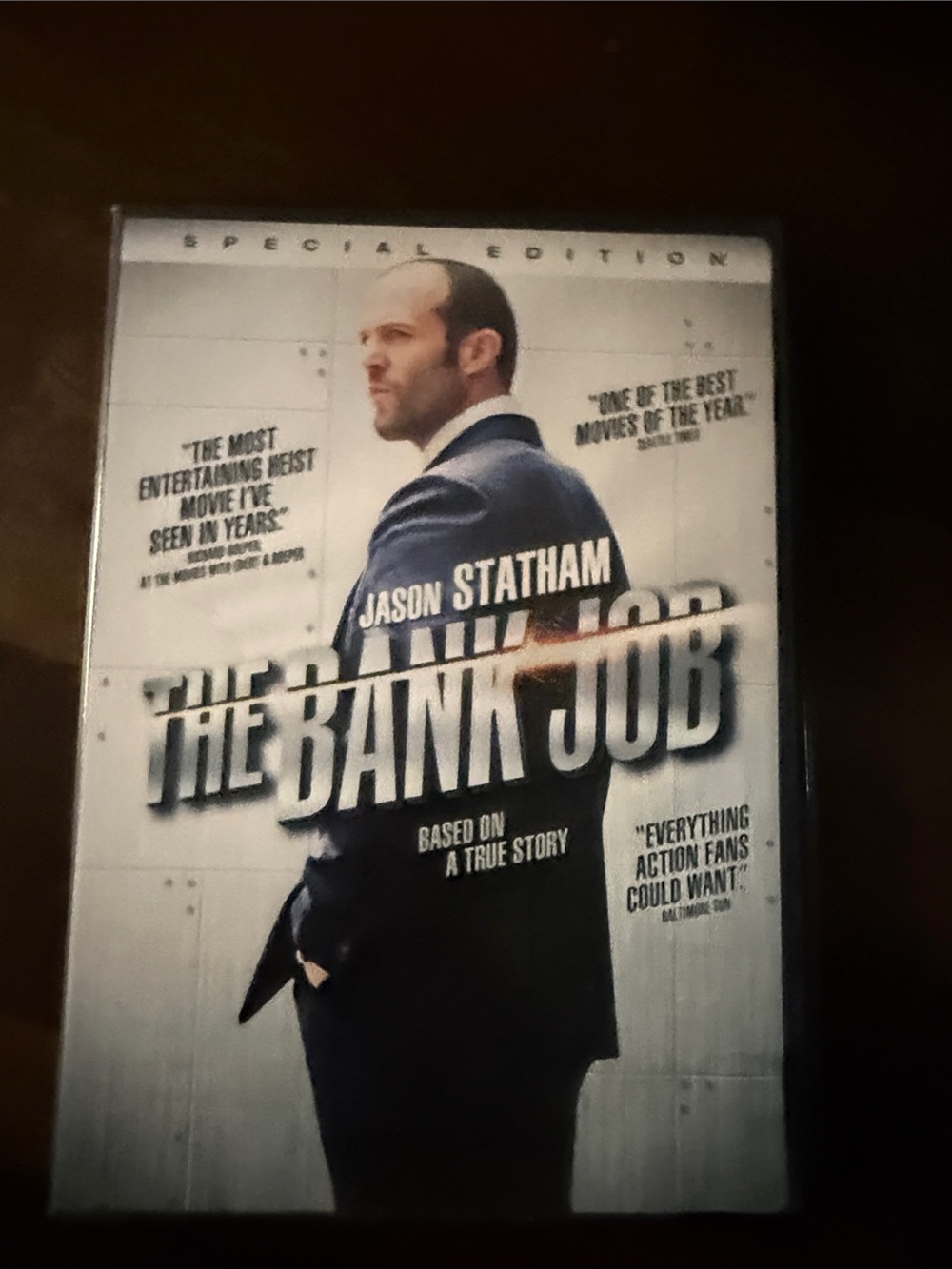Men's Black Jeans - Jason Statham The Bank Job Inspired